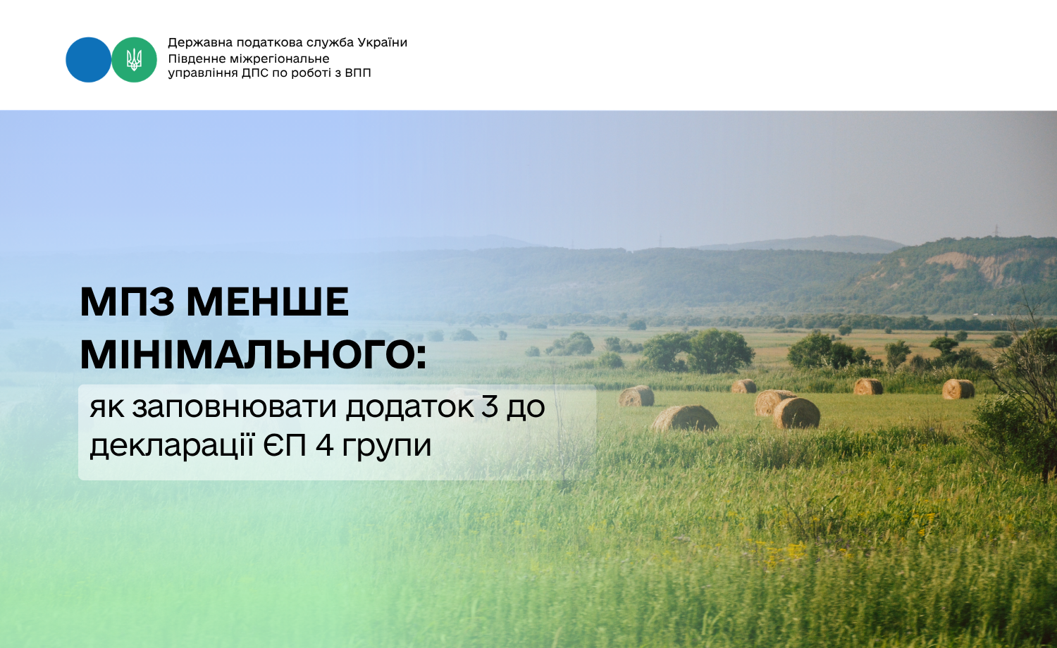 МПЗ менше мінімального: як заповнювати додаток 3 до декларації ЄП 4 групи